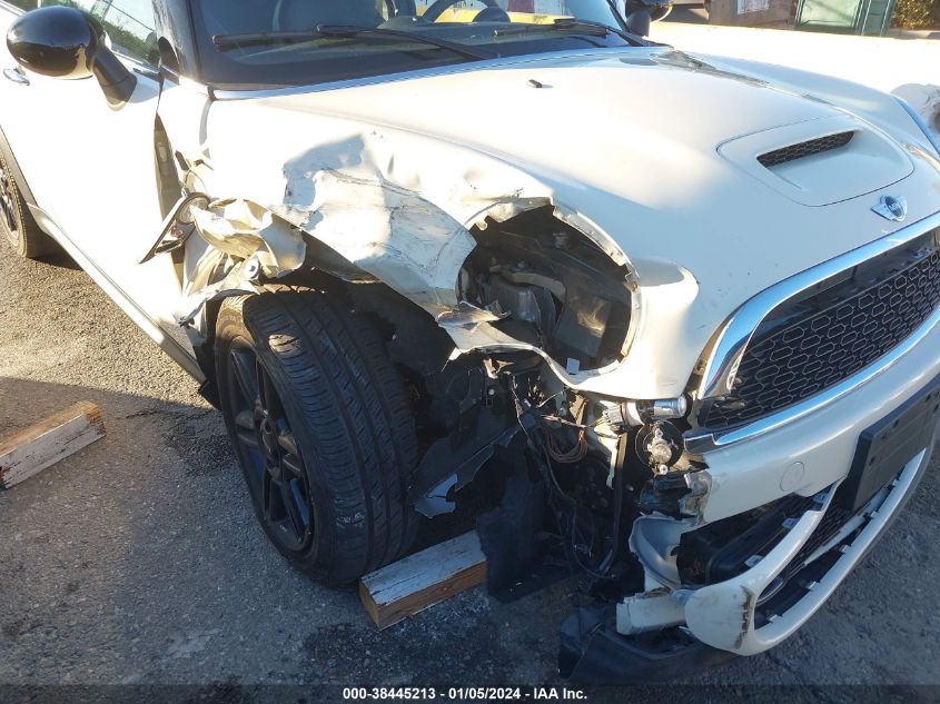 2013 MINI HARDTOP COOPER S - WMWSV3C57DT396447