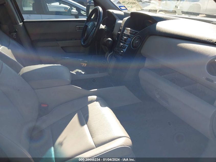 2013 HONDA PILOT EXL - 5FNYF3H53DB016512