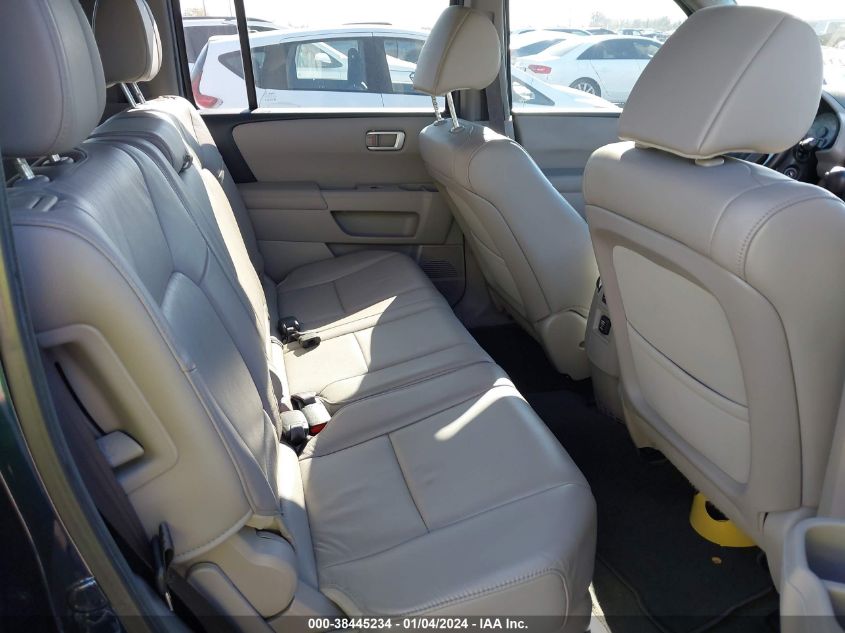 2013 HONDA PILOT EXL - 5FNYF3H53DB016512