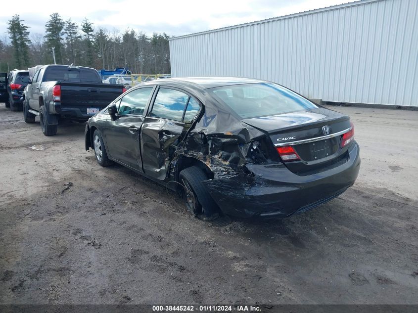 2014 HONDA CIVIC LX - 2HGFB2F53EH543401