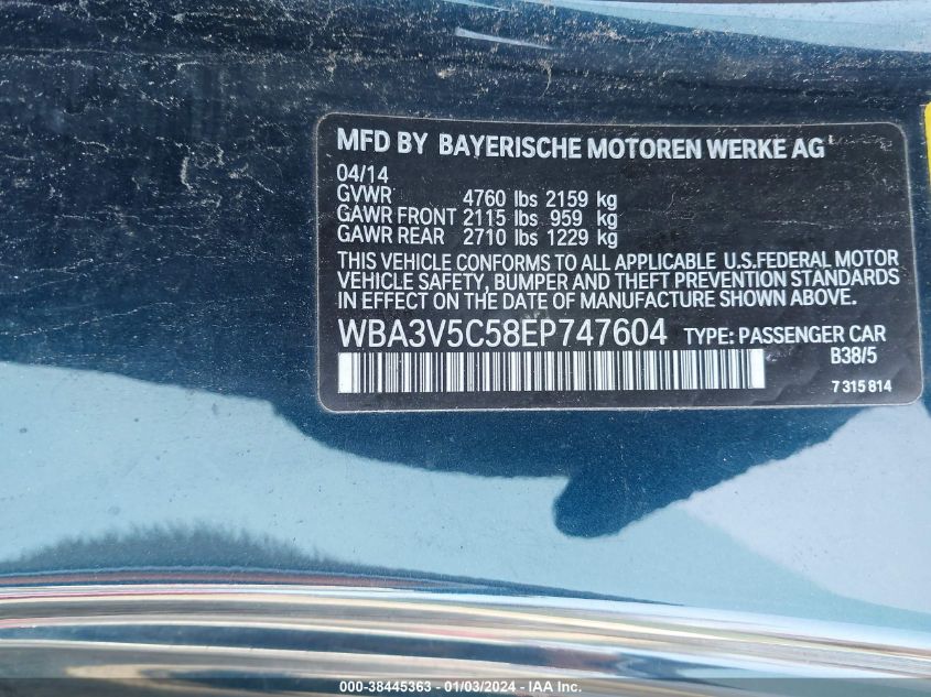 2014 BMW 428 I - WBA3V5C58EP747604