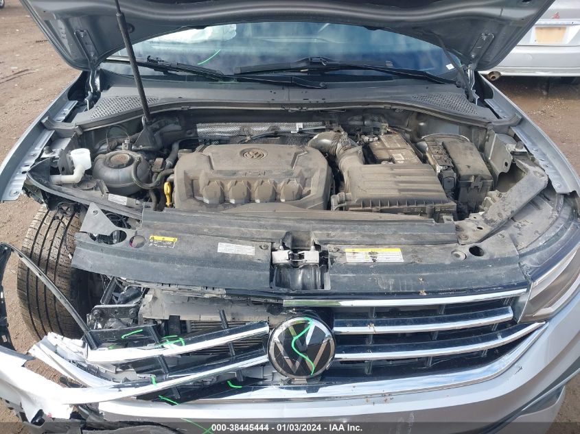 2022 VOLKSWAGEN TIGUAN 2.0T SE - 3VV3B7AX3NM101843