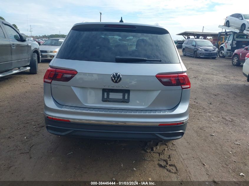 2022 VOLKSWAGEN TIGUAN 2.0T SE - 3VV3B7AX3NM101843