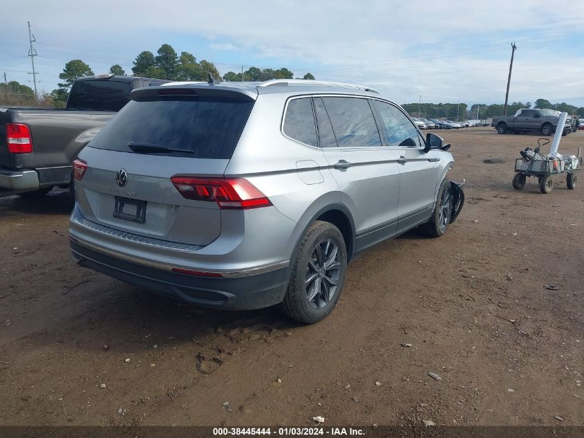 2022 VOLKSWAGEN TIGUAN 2.0T SE - 3VV3B7AX3NM101843