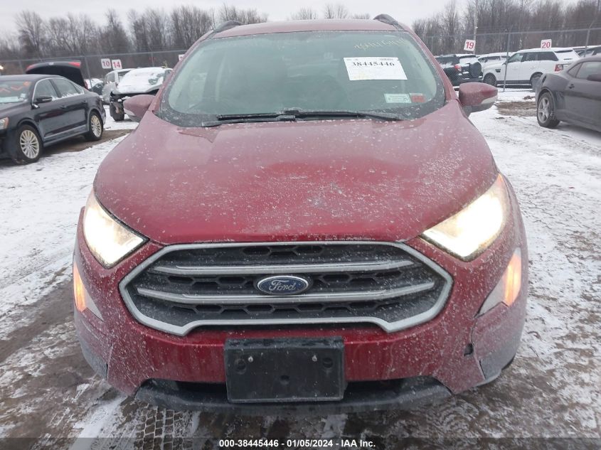 VIN MAJ6P1UL4JC185692 2018 FORD ECOSPORT SE
