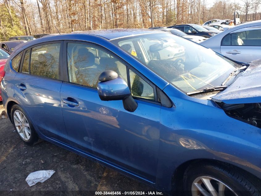 2014 SUBARU IMPREZA 2.0I PREMIUM - JF1GPAC69E8277910