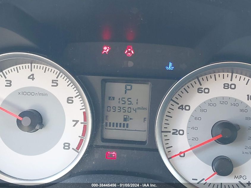 2014 SUBARU IMPREZA 2.0I PREMIUM - JF1GPAC69E8277910