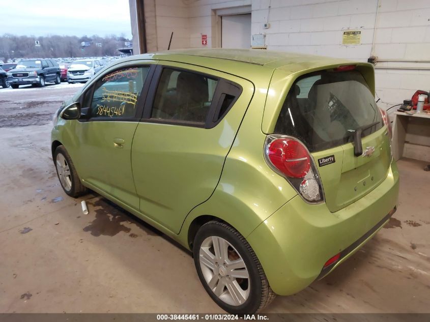 2013 CHEVROLET SPARK 1LT AUTO - KL8CD6S97DC545674