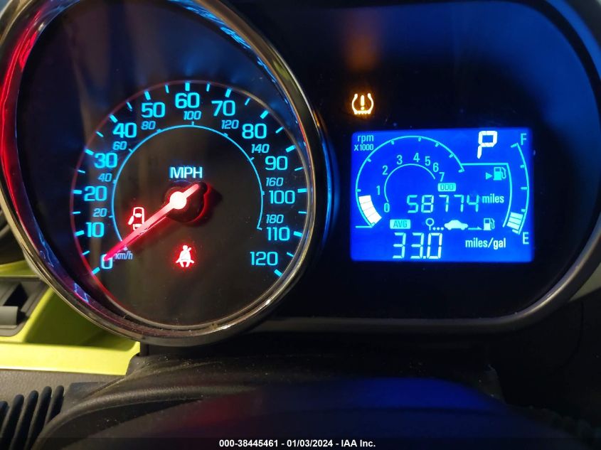 2013 CHEVROLET SPARK 1LT AUTO - KL8CD6S97DC545674
