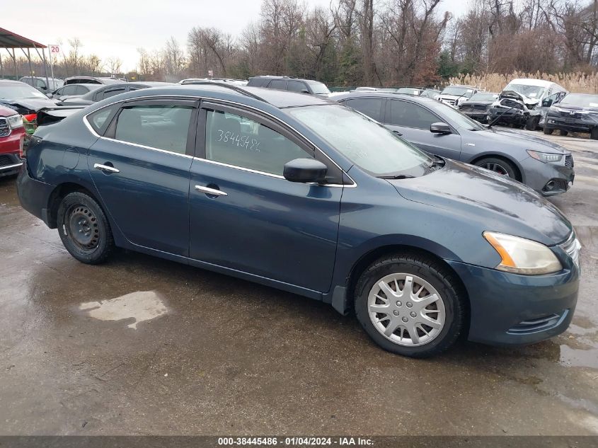 2013 NISSAN SENTRA SV - 3N1AB7AP9DL615483