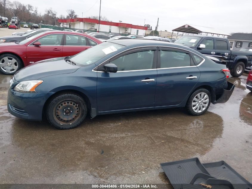 2013 NISSAN SENTRA SV - 3N1AB7AP9DL615483