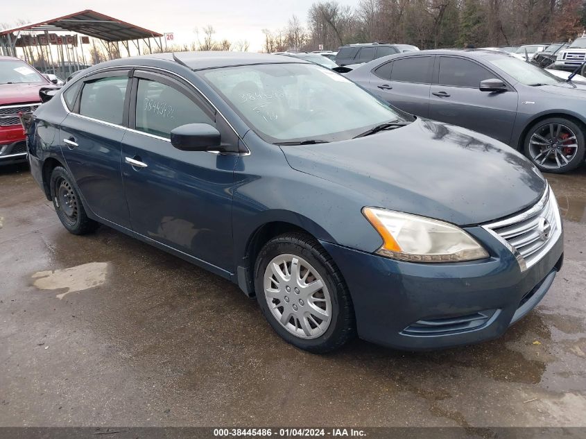 2013 NISSAN SENTRA SV - 3N1AB7AP9DL615483