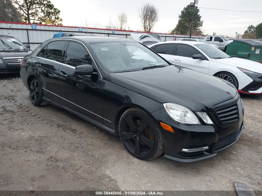 2013 MERCEDES-BENZ E 350 4MATIC - WDDHF8JB8DA728400