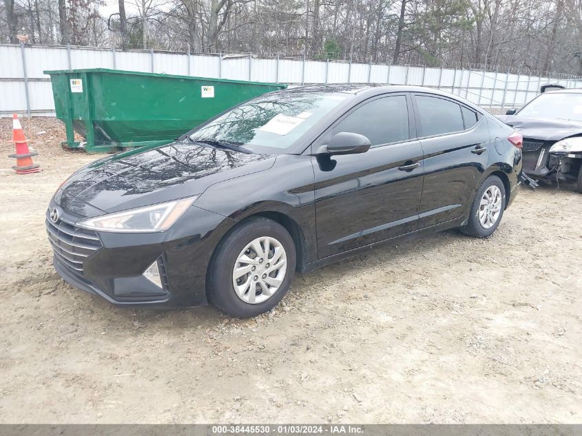 2020 HYUNDAI ELANTRA SE - KMHD74LF3LU939639
