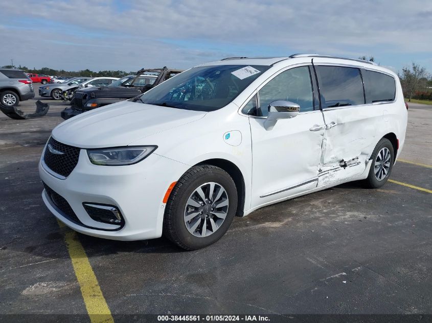 2021 CHRYSLER PACIFICA HYBRID LIMITED 2C4RC1S7XMR563244