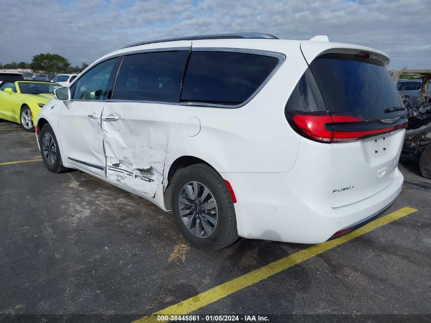 2021 CHRYSLER PACIFICA HYBRID LIMITED 2C4RC1S7XMR563244