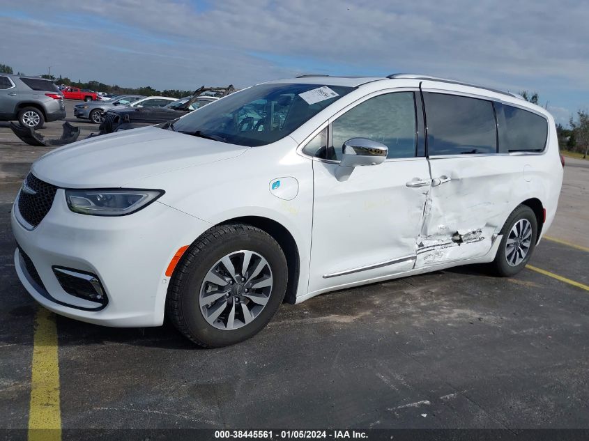 2021 CHRYSLER PACIFICA HYBRID LIMITED 2C4RC1S7XMR563244