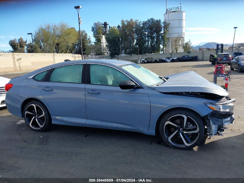 2021 HONDA ACCORD SPORT SE - 1HGCV1F43MA077638