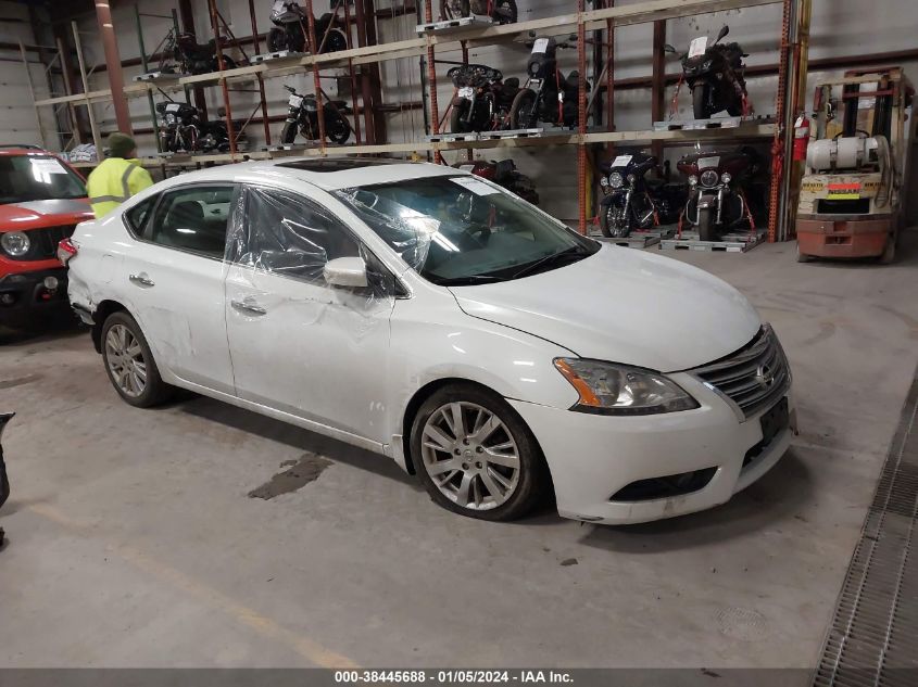 Lot #2539237768 2014 NISSAN SENTRA SL salvage car