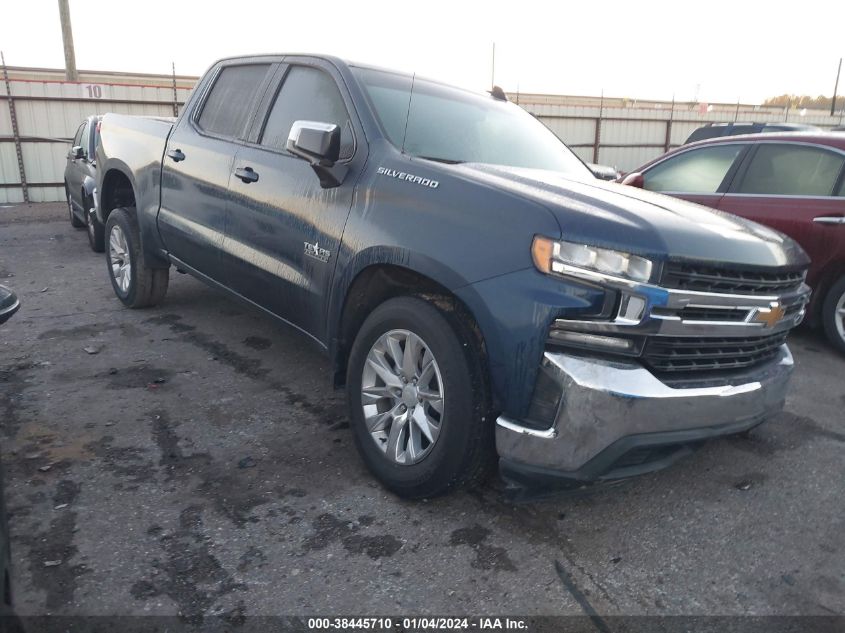 2021 CHEVROLET SILVERADO 1500 2WD  SHORT BED LT - 3GCPWCED4MG113817