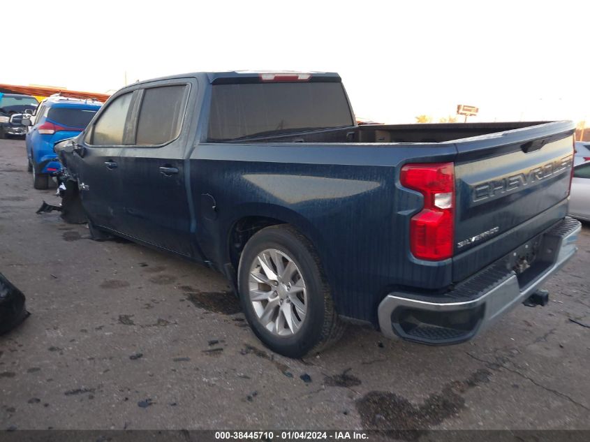 2021 CHEVROLET SILVERADO 1500 2WD  SHORT BED LT - 3GCPWCED4MG113817