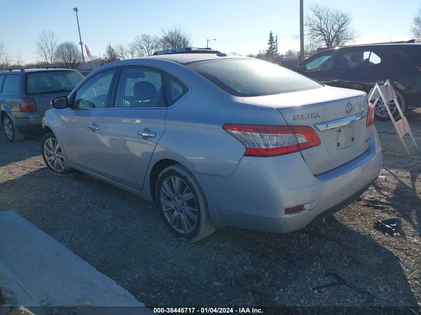 2013 NISSAN SENTRA SL - 3N1AB7AP5DL563737