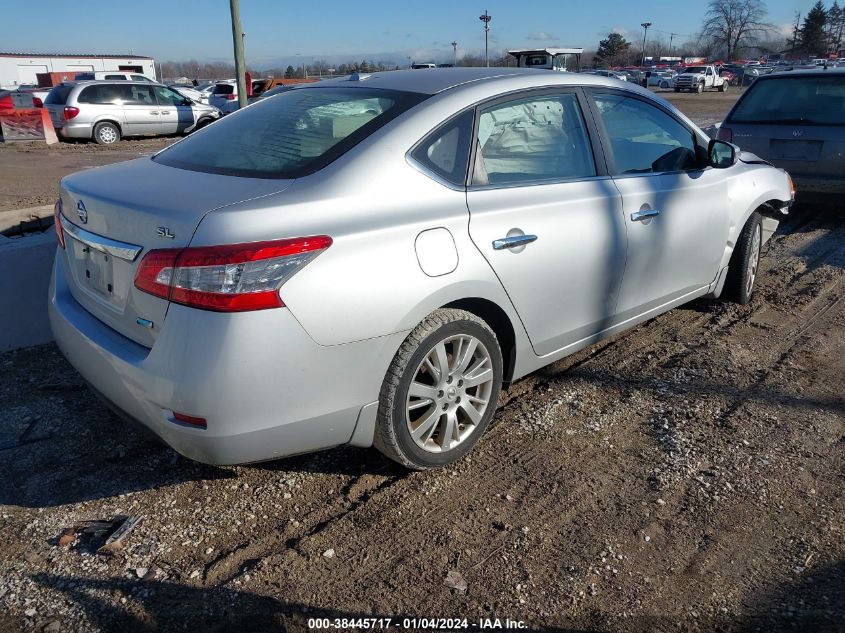 2013 NISSAN SENTRA SL - 3N1AB7AP5DL563737