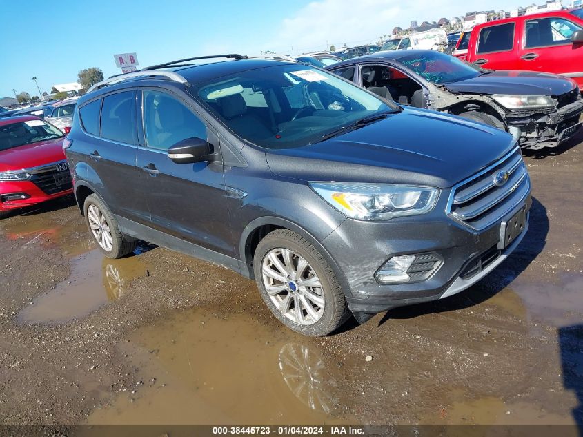 2017 FORD ESCAPE TITANIUM - 1FMCU0J97HUC80126