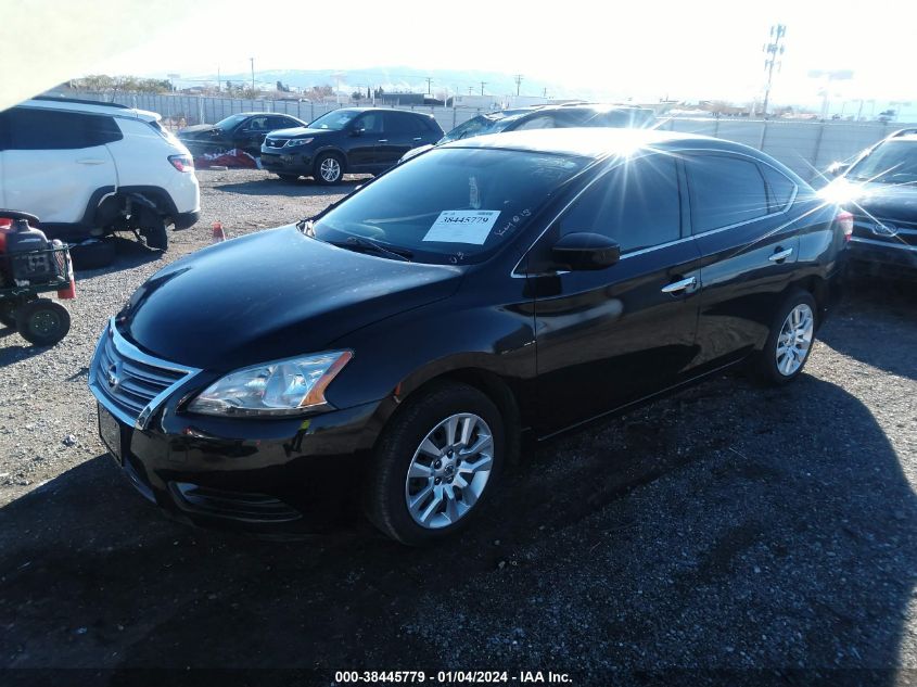 2014 NISSAN SENTRA S/SV/SR/SL - 3N1AB7AP0EY301869