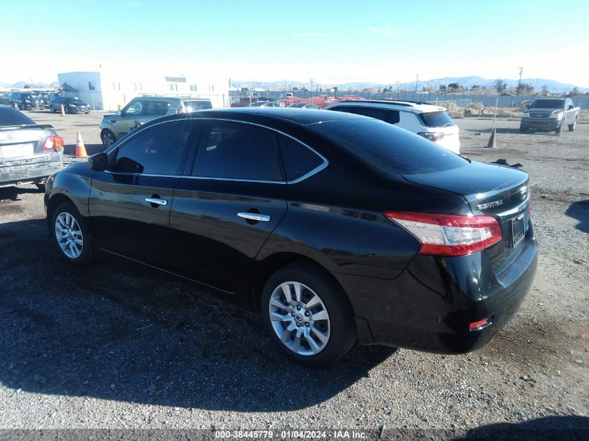 2014 NISSAN SENTRA S/SV/SR/SL - 3N1AB7AP0EY301869