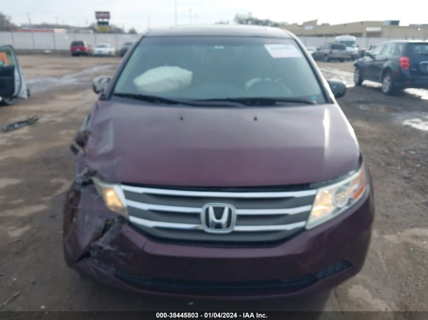2013 HONDA ODYSSEY EX-L - 5FNRL5H68DB061091