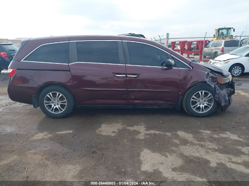 2013 HONDA ODYSSEY EX-L - 5FNRL5H68DB061091