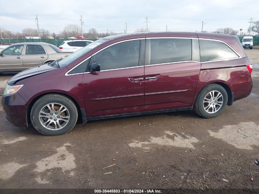 2013 HONDA ODYSSEY EX-L - 5FNRL5H68DB061091