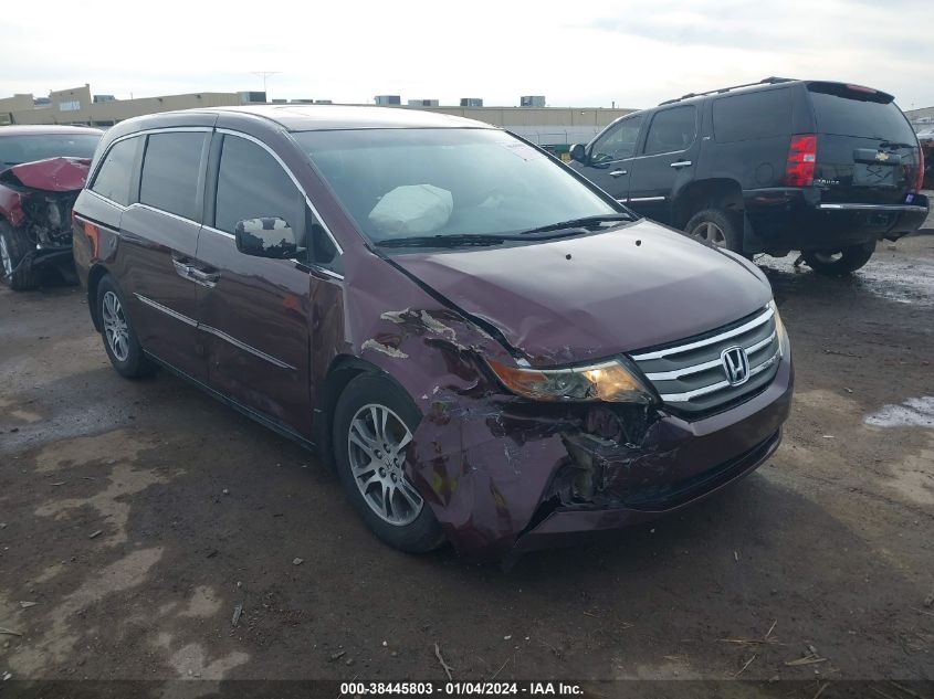 2013 HONDA ODYSSEY EX-L - 5FNRL5H68DB061091