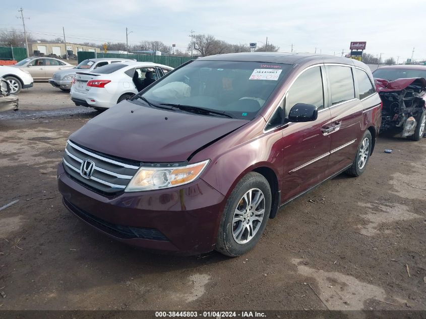 2013 HONDA ODYSSEY EX-L - 5FNRL5H68DB061091