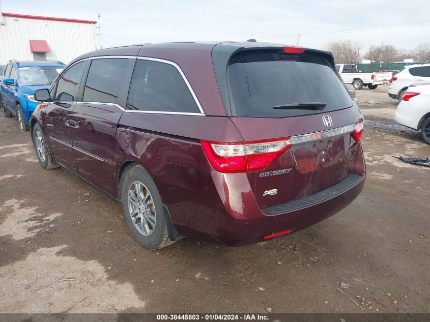 2013 HONDA ODYSSEY EX-L - 5FNRL5H68DB061091
