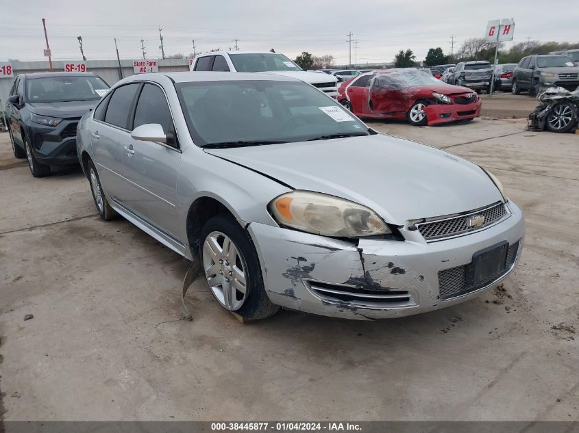 2013 CHEVROLET IMPALA LT - 2G1WG5E30D1225477