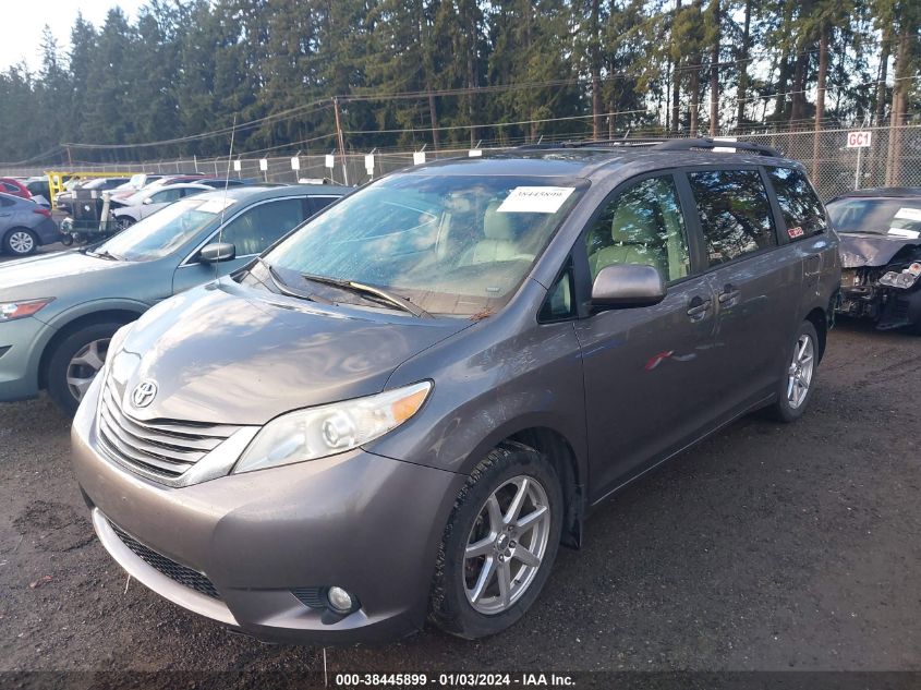 5TDDK3DC6BS030069 2011 TOYOTA SIENNA, photo no. 2