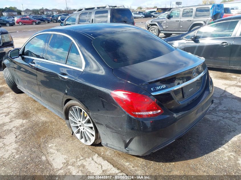 2018 MERCEDES-BENZ C 300 - 55SWF4JB4JU273850