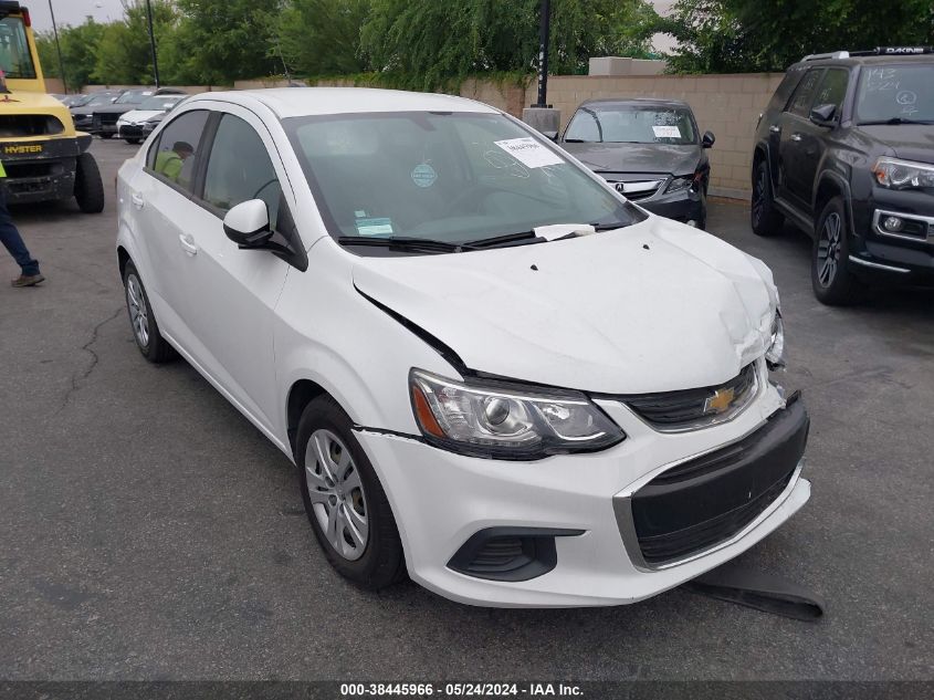1G1JB5SH684148648 CHEVY SONIC 2017