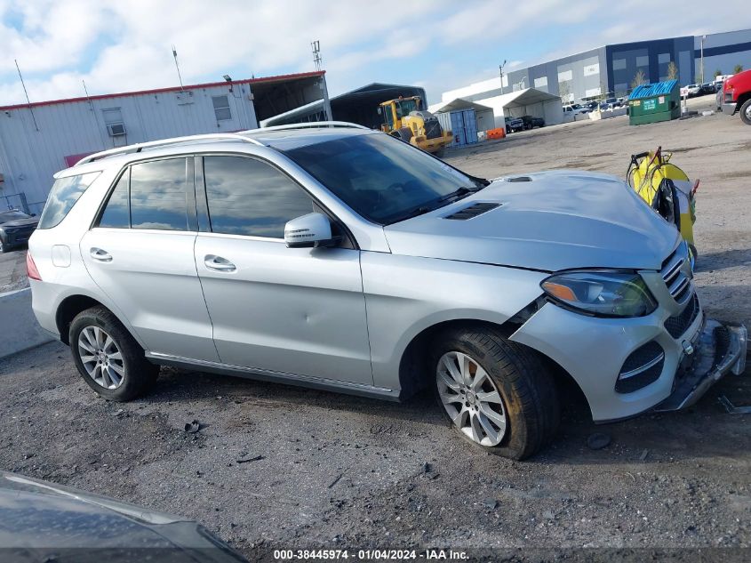 2016 MERCEDES-BENZ GLE 300D 300D 4MATIC - 4JGDA0EB0GA642212