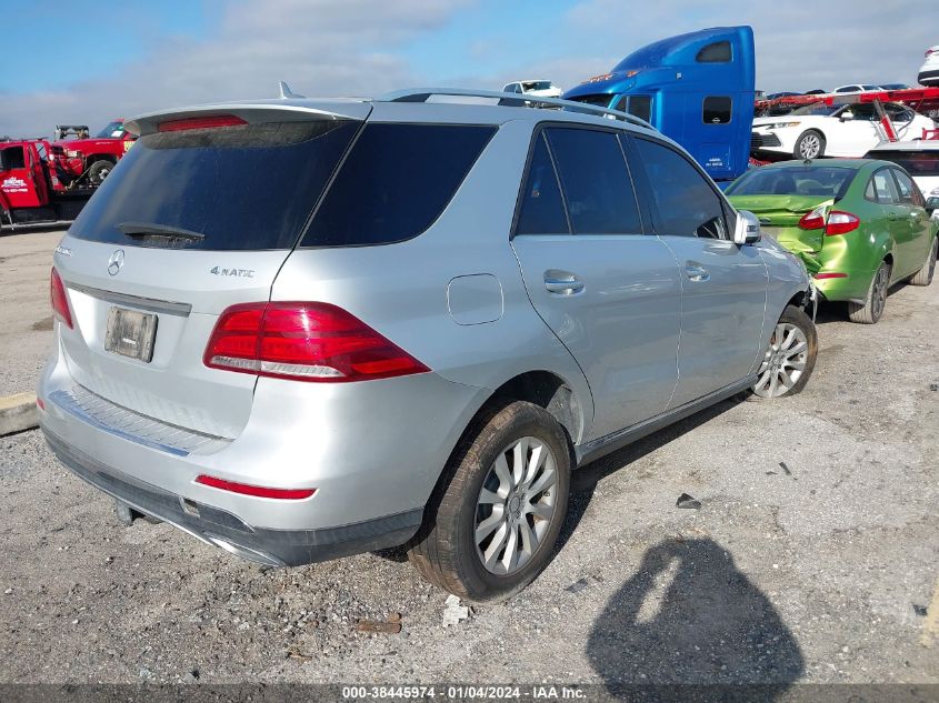 2016 MERCEDES-BENZ GLE 300D 300D 4MATIC - 4JGDA0EB0GA642212