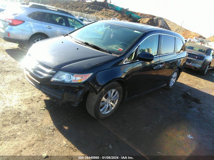 2015 HONDA ODYSSEY EXL - 5FNRL5H64FB030746