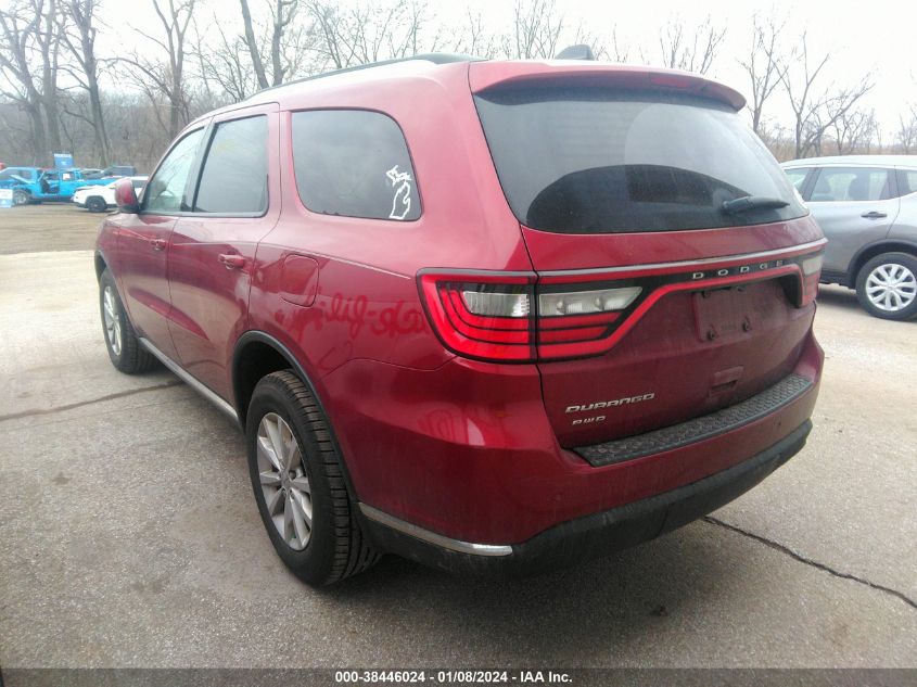 2014 DODGE DURANGO SXT - 1C4RDJAG5EC594197