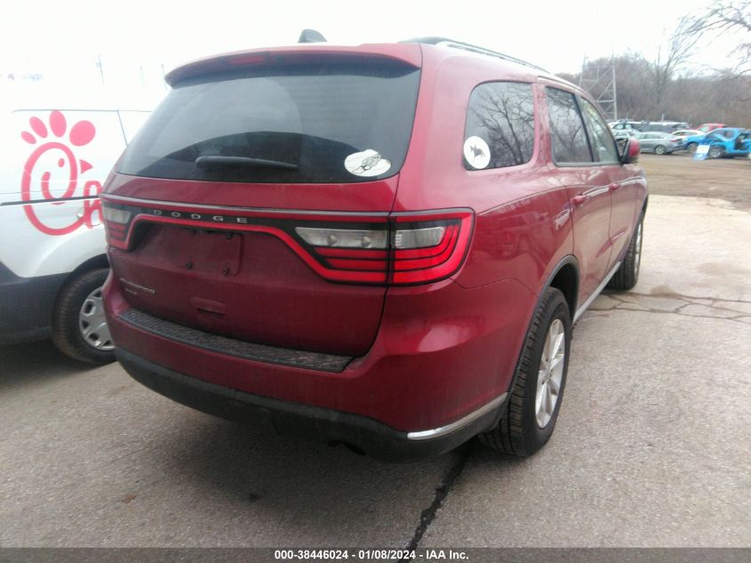 2014 DODGE DURANGO SXT - 1C4RDJAG5EC594197