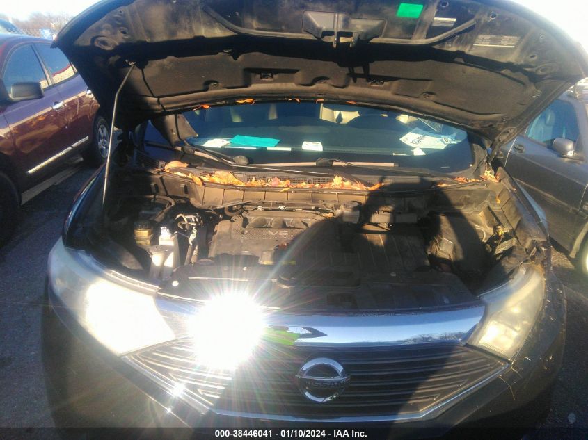 2013 NISSAN QUEST S/SV/SL/LE - JN8AE2KPXD9067321