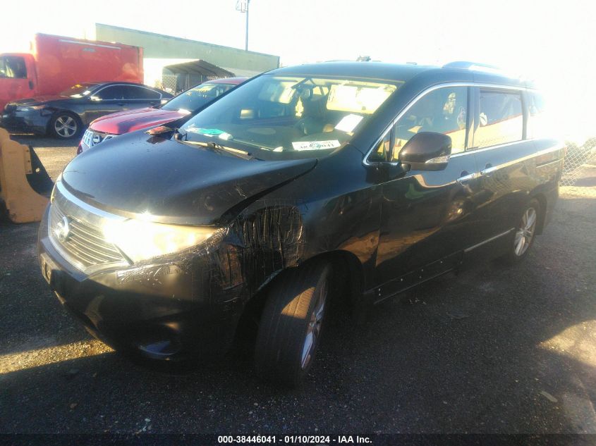 2013 NISSAN QUEST S/SV/SL/LE - JN8AE2KPXD9067321