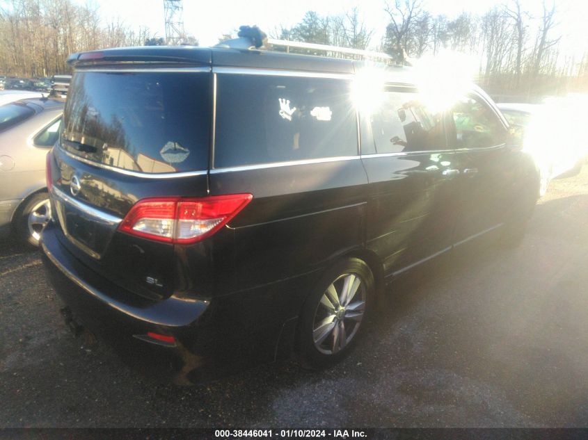 2013 NISSAN QUEST S/SV/SL/LE - JN8AE2KPXD9067321