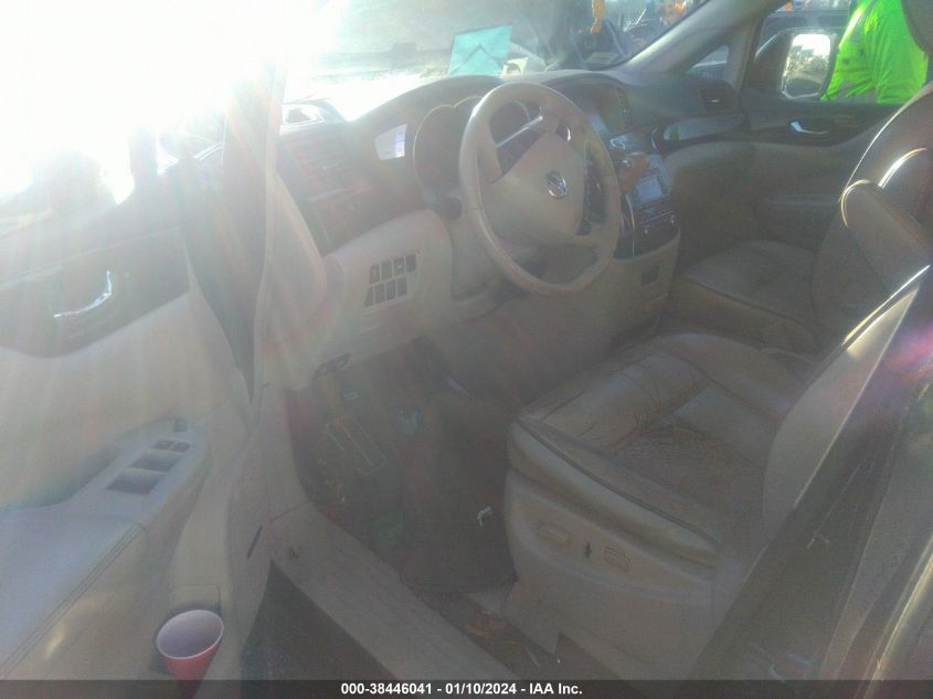 2013 NISSAN QUEST S/SV/SL/LE - JN8AE2KPXD9067321