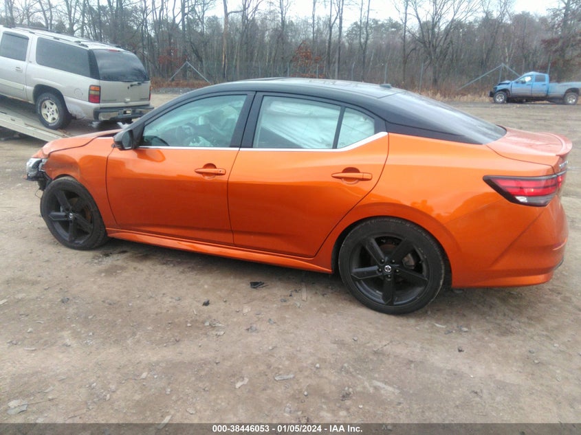 VIN 3N1AB8DV5MY249489 2021 NISSAN SENTRA SR XTRONIC CVT